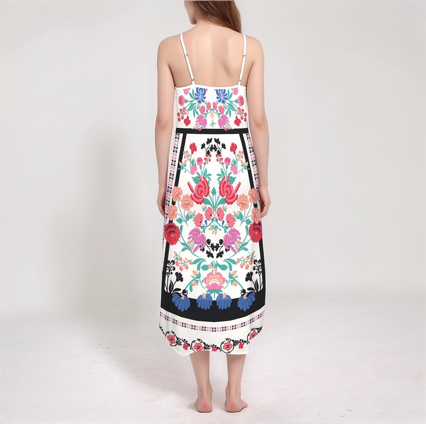 Women's Floral Cami Maxi Dress