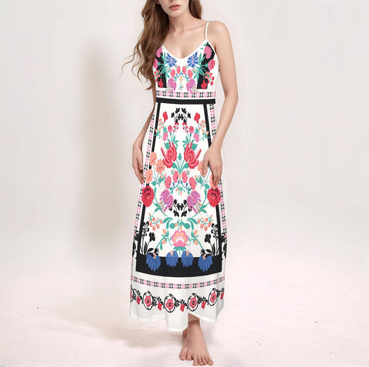 Women's Floral Cami Maxi Dress
